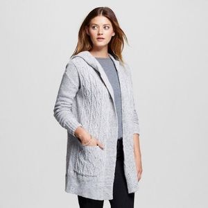 Merona knitted Hooded Cardigan
